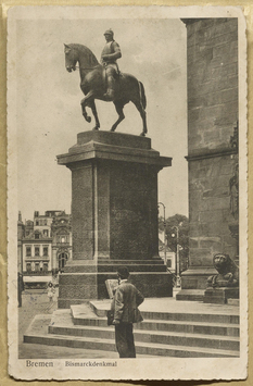 Vorschaubild Bremen: Bismarckdenkmal, Postkarte, Verlag Alb. Rosenthal, Bremen, versendet 1914